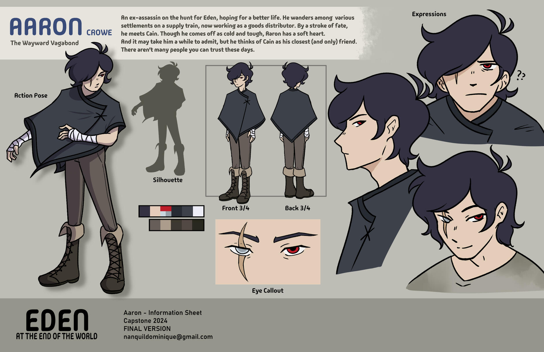 New Aaron design (2024)